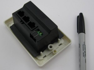 Mouldtech product, control switch housing