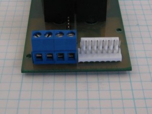 2 circuit relay input terminals