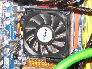 Dusty server fan