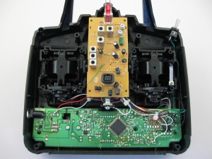 futaba 40MHz transmitter repair