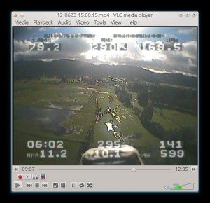 fpv image with osd overlay