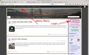Wordpress login-admin