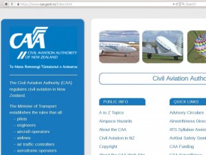 CAA web site