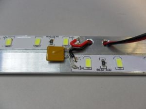 LED termination with fuse