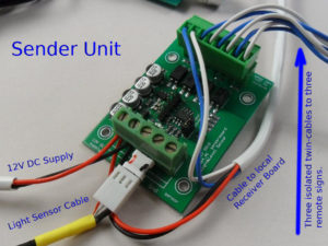 light sensor isolator