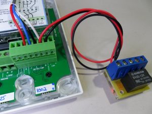 Fire Denyer Controller alarm relay option wiring