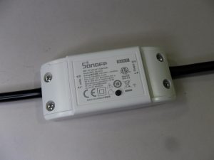 Sonoff Basic in-line connection