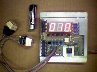 Room lighting timer board