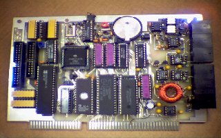 68HC11 board with ISA connector for modem and IO expansion. Lots of features.